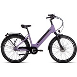Saxonette E-Bike »Comfort Plus«, 7 Gang, Shimano, Frontmotor 250 W, 63540102-45 lavendel 28 Zoll (71,12 cm)