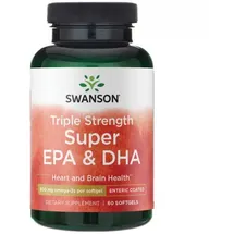 Swanson Dreifach starkes Super-EPA und DHA Kapseln 60 St.