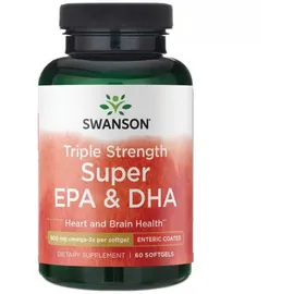 Swanson Dreifach starkes Super-EPA und DHA Kapseln 60 St.