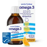 Arctic Blue Omega 3 Dha- und EPA-Fischöl mit Vitamin D3 250 ml