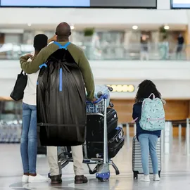 Lihao Transporttasche Kinderwagen Flugzeug 120x61x46cm Gate Check Wasserdicht 720D