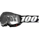 100% Accuri 2 OTG Goggle black - Clear Schwarz Schwarz