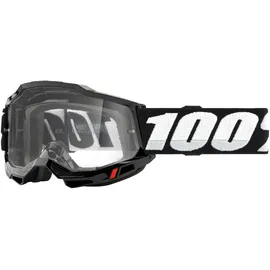100% Accuri 2 OTG Goggle black - Clear Schwarz Schwarz