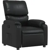 vidaXL Relaxsessel mit Liegefunktion Kunstleder 99 x 99 x 99 cm Schwarz