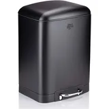 Dirt Devil Tretmülleimer 6 l Schwarz