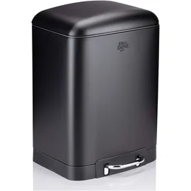Dirt Devil Tretmülleimer 6 l Schwarz