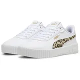 Puma Carina 2.0 Kids Animal Update puma white/putty/puma gold 37