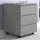 VCM Dalosa Rollcontainer 39 x 45 x 55 cm grau