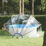 vidaXL Pool-Kuppel 440 x 220 cm transparent