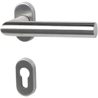 Alpertec Rosetten-Halbgarnitur Metz links Silber