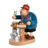 KWO Kunstgewerbe-Werkstätten Olbernhau GmbH KWO Olbernhau 21445 Räuchermann Bio-Bauer,