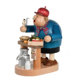 KWO Kunstgewerbe-Werkstätten Olbernhau GmbH KWO Olbernhau 21445 Räuchermann Bio-Bauer,