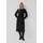 s.Oliver Midi-Samtkleid mit U-Boot-Ausschnitt - schwarz - 32