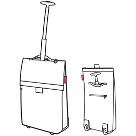 Reisenthel Trolley M glossy dots black