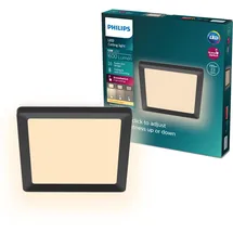 Philips SceneSwitch 1 quadratisch 30x30 cm schwarz