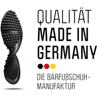 Barfußschuh LEGUANO "Score" Gr. 48, grau Damen Schuhe Barfußschuhe Bequemschuh, Flat, Komfortschuh für Maschinenwäsche geeignet