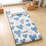 LINCYS Japanische Tatami-Matratzen Futon,japanische Futon-Faltmatratze, aufrollbare Matratze, Twin Full Queen, Verdickte Bodenmatratz,C,90 * 190CM