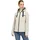 Amber & June Damen Sommerjacke mit Kapuze 34, Grau Beige - 34