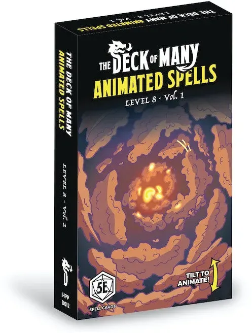 Decks of Many Animated Things (animierte Zauberkarten D&D 5E) - Level 8