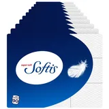 Softis 4-lagiges Toilettenpapier - 90 Rollen-Packung (10 x 9 Einzelpackungen), 100 Blatt pro Rolle, Einzigartiges Softkammer-System, Recyclebare Verpackung, FSC-zertifiziertes Papier