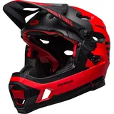 Bell Helme Bell SUPER DH Spherical Helme, Mat/Gls Red/Black Fasthouse, S