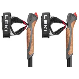 Leki Response 125 cm dark anthracite-black-white