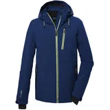 KILLTEC Herren Skijacke/Jacke in Daunenoptik mit abzippbarer Kapuze und Schneefang KSW 68 MN SKI QLTD JCKT, dunkelpetrol, M, 39732-000