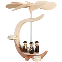 Seiffener Volkskunst eG Seiffener Volkskunst Pyramide C-Form Weihnachtssänger 30 cm