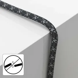 Hama SAT-Anschlusskabel F-Stecker - F-Stecker 5 m Grau/Schwarz