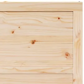 vidaXL Schiebetür rechts 80 x 208 cm braun