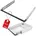 SO-Tech Schubladenschienen KV2-200-H76-1500 60 cm x cm x 150 cm