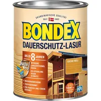 BONDEX Dauerschutz-Lasur Außen, Holzfarbe, 0,75 - 4 l, 12 Farben, Holzschutz