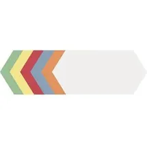 Franken Moderationskarten Rhombus 9,5 x 20,5 cm Mehrfarbig 250 St.