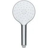 Wenko Duschkopf, Nie Wieder Kalk, Antikalk mit automatischer Reinigungsfunktion, Brausekopf Rund, Chrom 0 x 12 x 12 cm