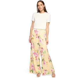 Vera Mont Marlene-Hose mit Blumenprint Gelb 38