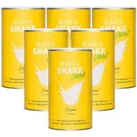 BEAVITA Shake minceur, Vanille Poudre 6x500 g