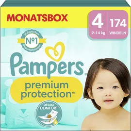 Pampers Premium Protection Gr. 4 (9-14 kg) 174 St.