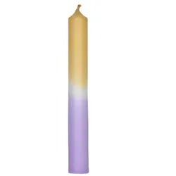 Kerzenfarm Hahn Dip Dye Stabkerze Mandarin-Violett