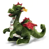 Steiff 067198 - Drache Rocky grün/mehrfarbig, 32 cm