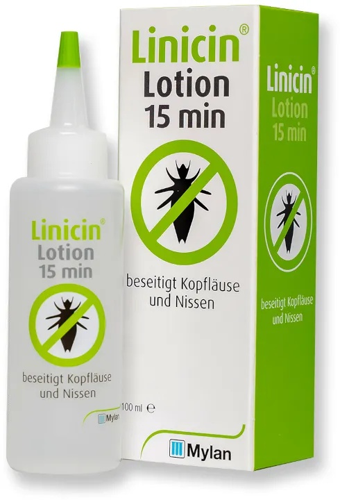 Linicin lotion 15 Minuten ohne Läusekamm