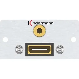 Kindermann Konnect 50 alu - Modulares Faceplate-Snap-In
