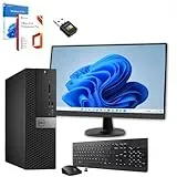 Bundle Computer SFF | Intel Core i7 | RAM 32 GB | SSD 1 tera | Win 11 Pro + Monitor 27 Zoll FullHD + Kit Maus und Tastatur Italienisch Office Wifi und Bluetooth