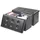 Infactory Sitzbank Truhenbank Schwarz 80 l