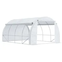 Outsunny Foliengewächshaus mit UV-Schutz, für Garten,