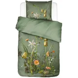 Essenza Ficaria Blumen Grün 155 x 220 cm + 80 x 80 cm
