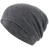 Falke Strickmütze (Beanie) Unisex - Kaschmir, ohne Umschlag - dunkelgrau - 1 Stück