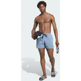 adidas Irisierende Seersucker Badeshorts 13 cm Blau XS