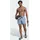 adidas Irisierende Seersucker Badeshorts 13 cm Blau XS