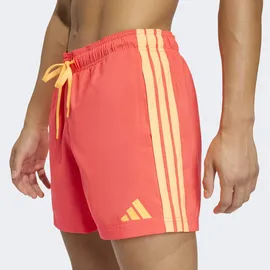 adidas 3-Stripes Swim Shorts 5-inch lucid red, S