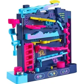 TOMY Games Screwball Scramble Level Up - der Schwerkraft trotzende vertikale Hindernisbahn Murmelbahn - Logik und Hand-Augen-Koordination Puzzle Br...